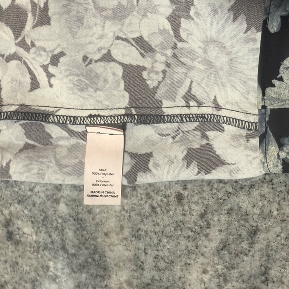 Cinq à Sept Claire Floral Wide Leg Pants, Slate Multi - Picture 11 of 13